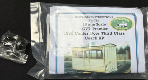 IP Engineering 16mm GVT 3rd Class Centre Door Coach